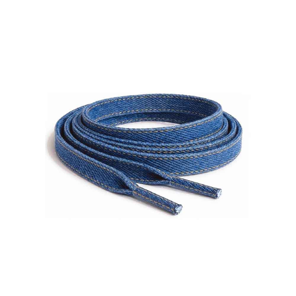 54 jeans skosnoeren moerk