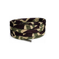 55 camouflage skosnoeren groena