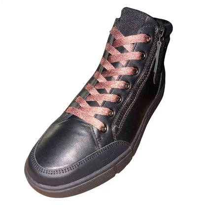glitter-skosnoeren-rosa-platta
