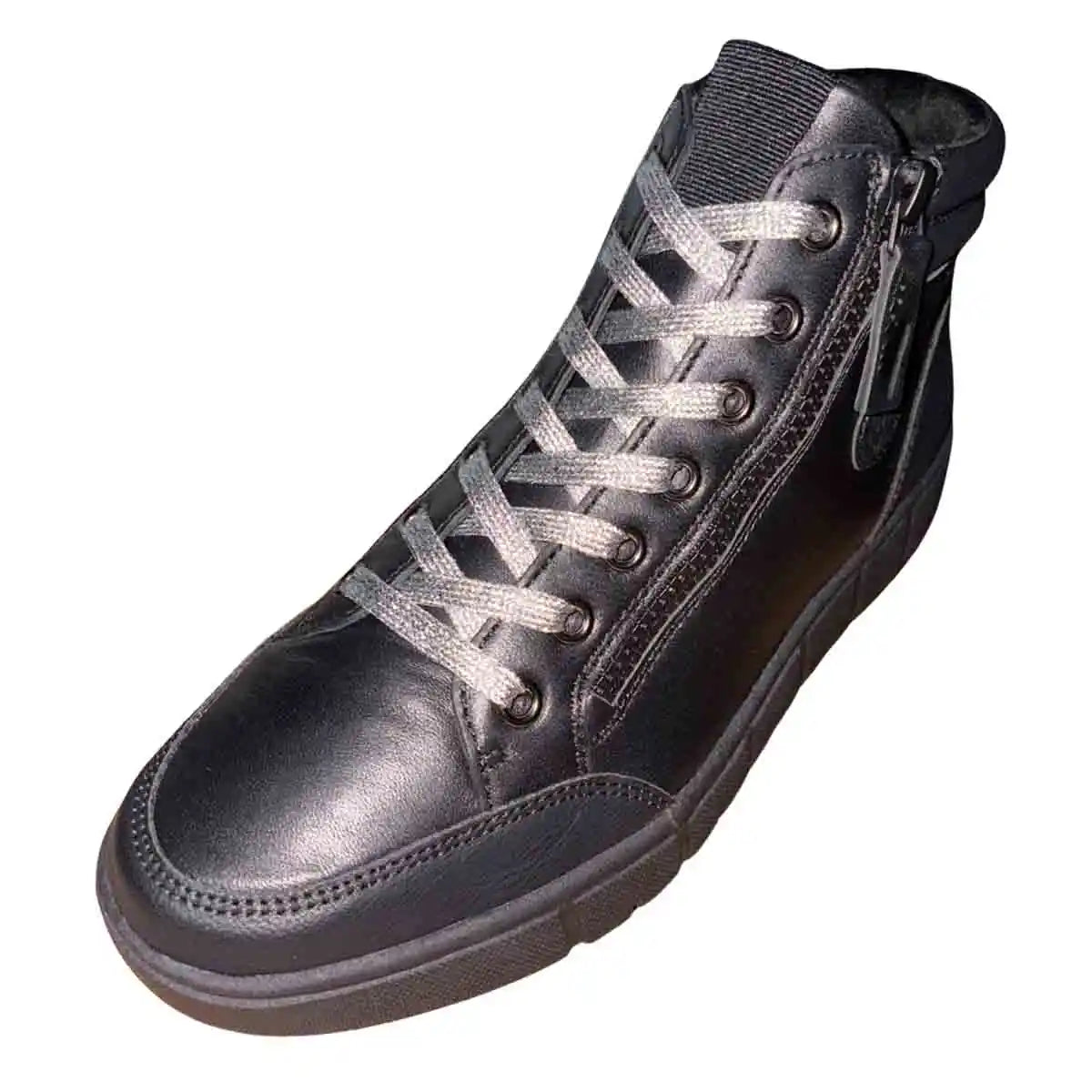 glitter-skosnoeren-silver-platta