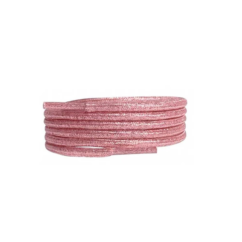 68 skosnoeren glitter rosa runda