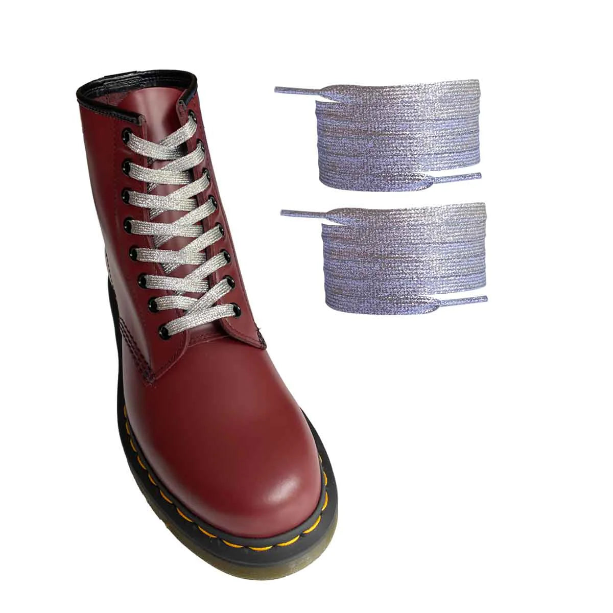 skosnoeren-silver-glitter-platta