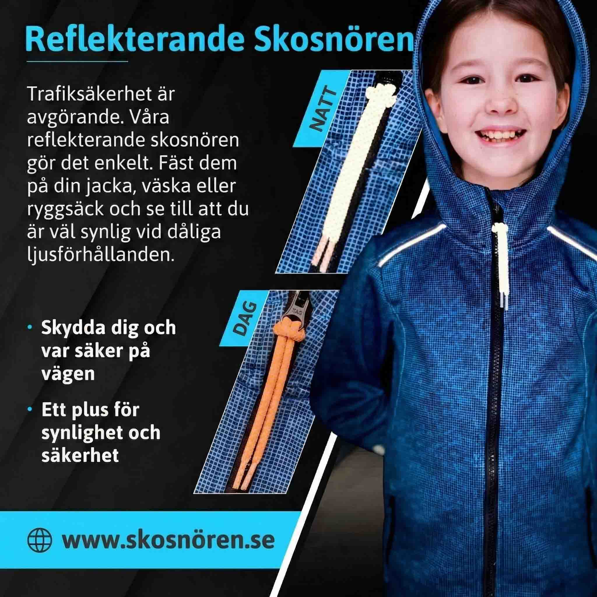 80 Reflekterande Snoeren Flyer