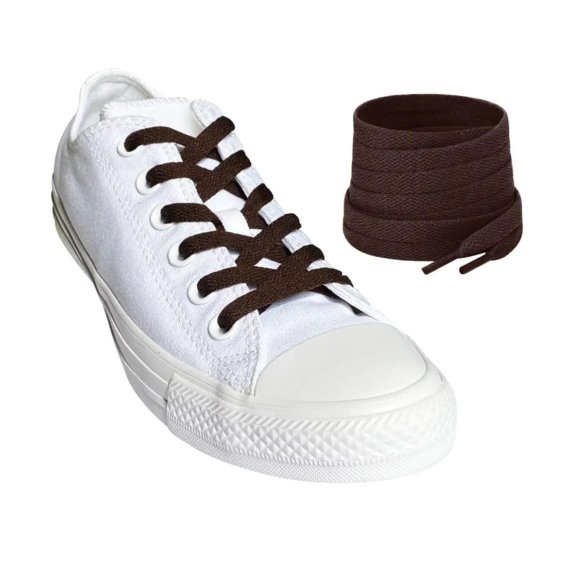 skosnoeren-sneakers-brun-moerk