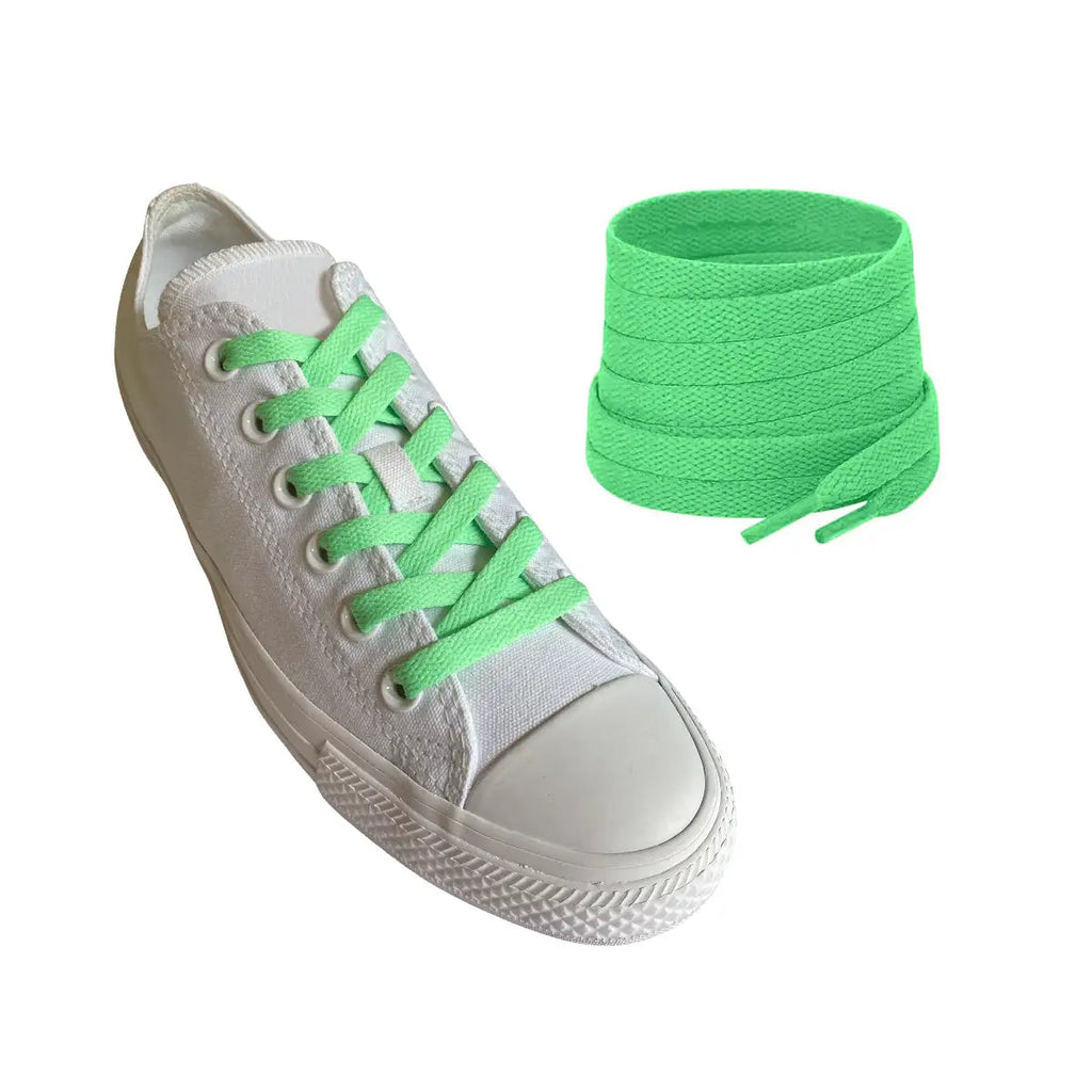 skosnoeren-sneakers-groen-ljus