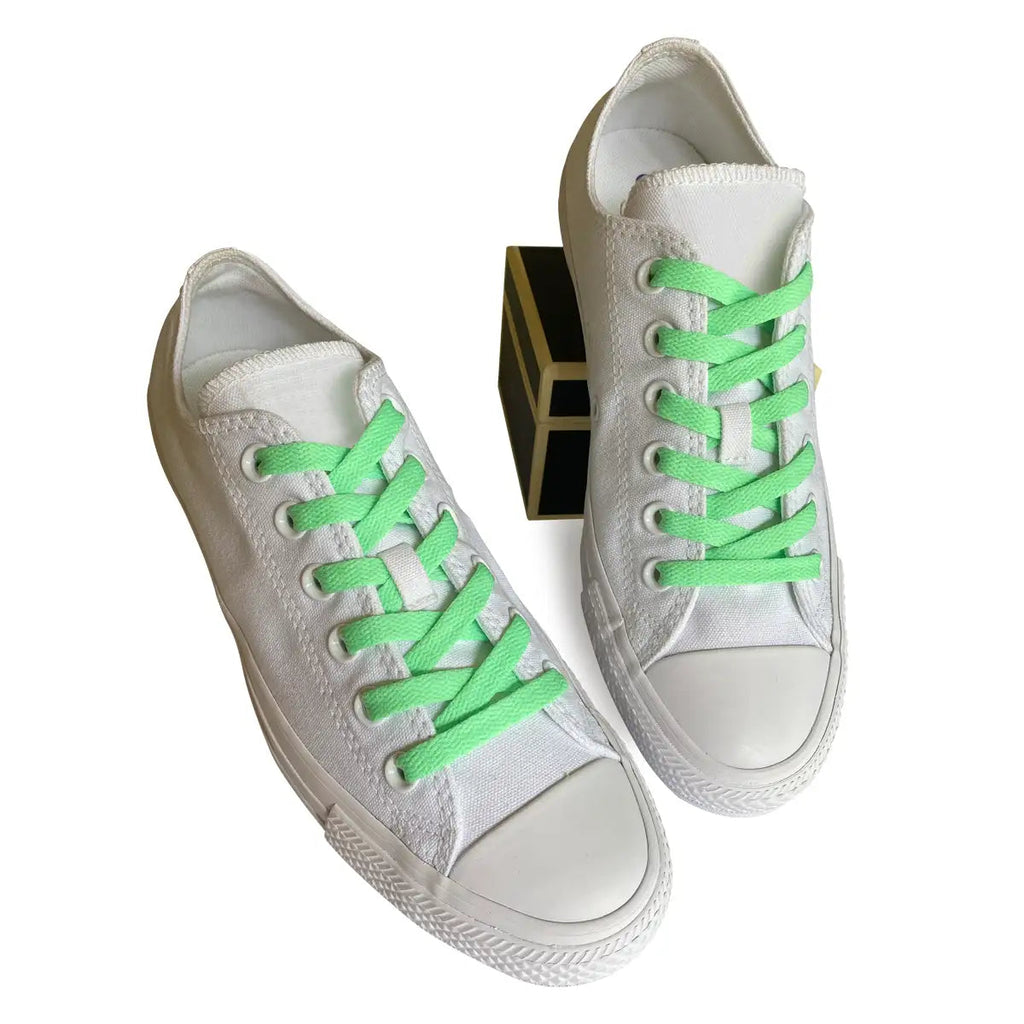 skosnoeren-sneakers-groen-ljus