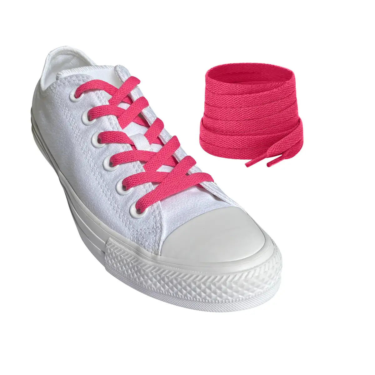 skosnoeren-sneakers-pink