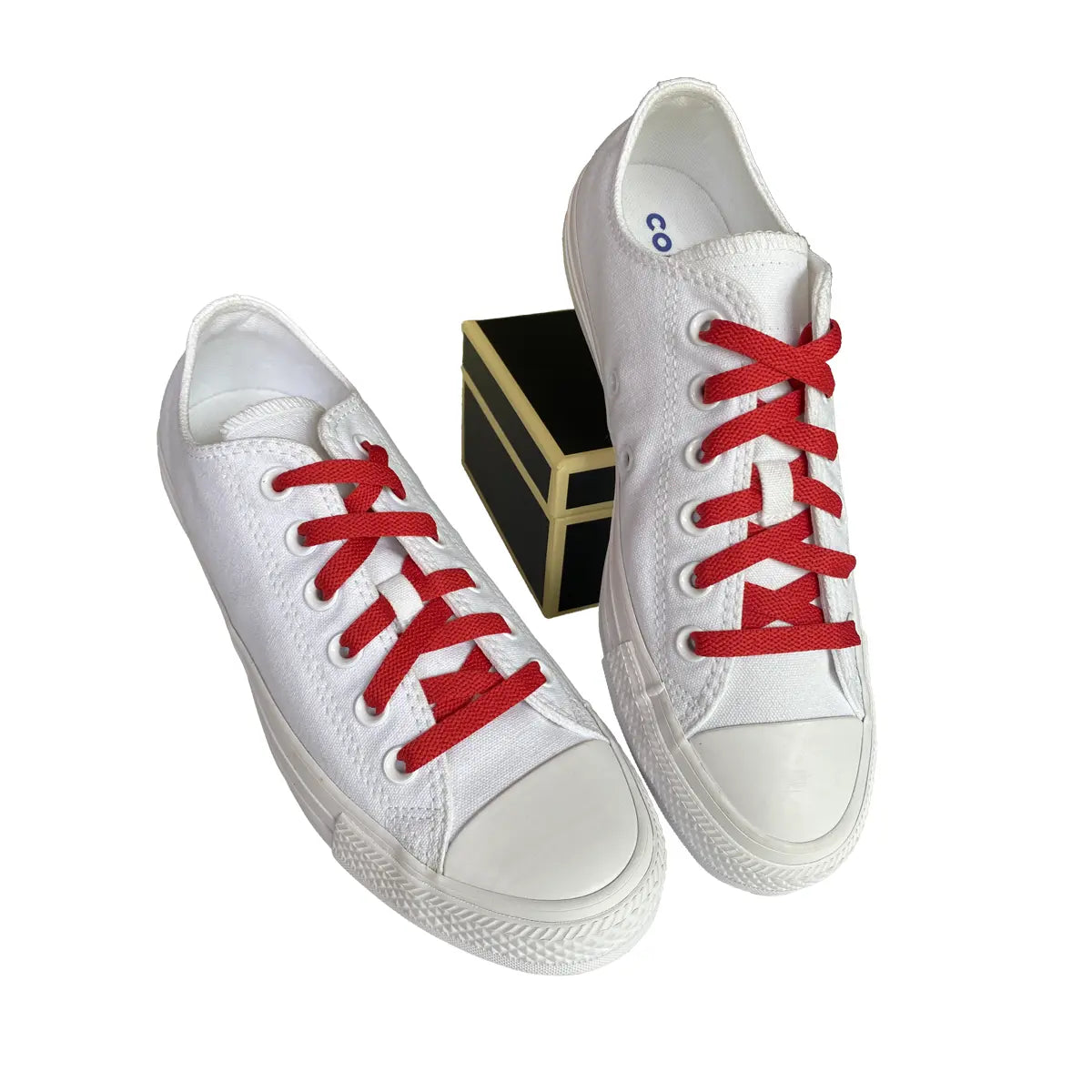 skosnoeren-sneakers-roed-karmin