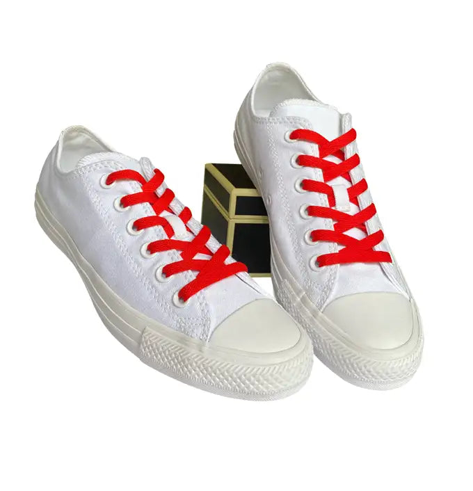 skosnoeren-sneakers-roed