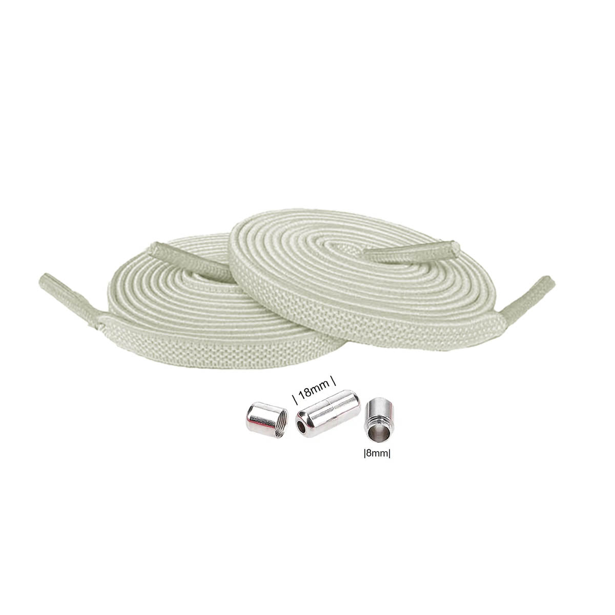 skosnoeren-elastiska-vit-creme-kapslar-silver