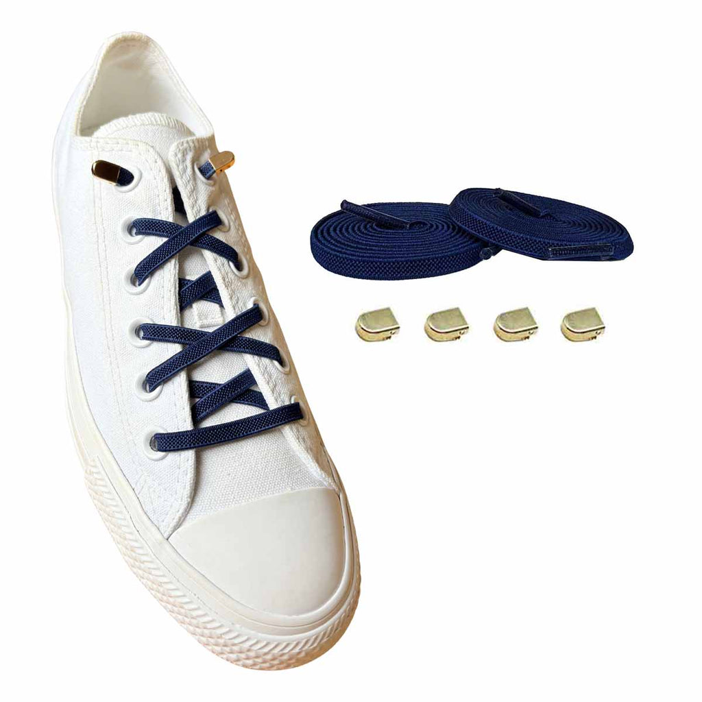 elastiska-skosnoeren-blaa-navy-clips-guld-skor