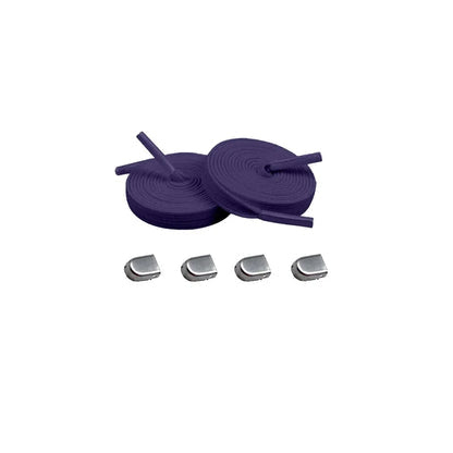 elastiska-skosnoeren-clips-lila-silver-matt