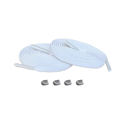 elastiska-skosnören-vit-clips-silver-matt