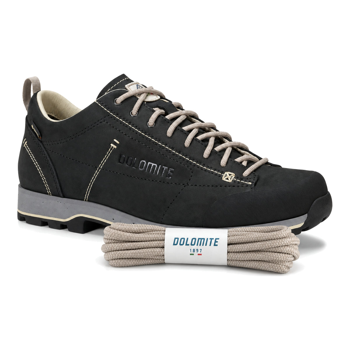 Beige – dolomite skosnoren beige 05 sko svart