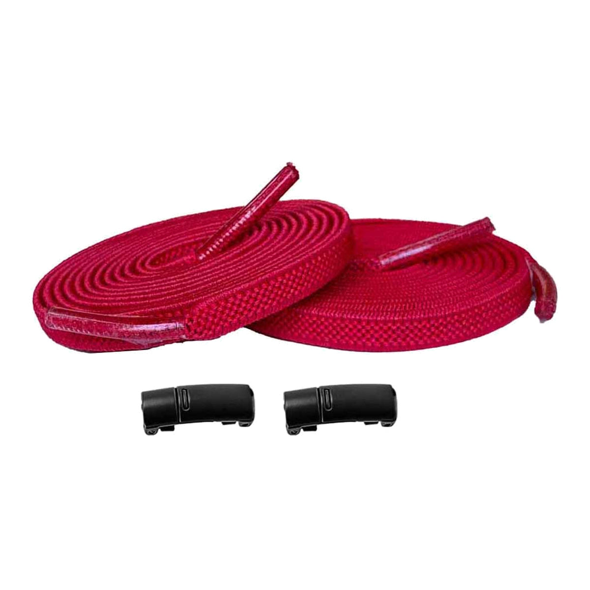 Röd / Svart – elastiska skosnoren magneter rod svart 01 huvudbild