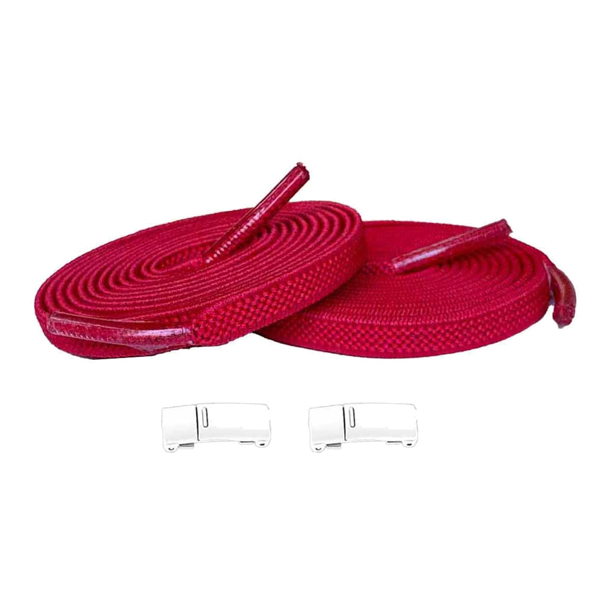 Röd / Vit – elastiska skosnoren magneter rod vit 01 huvudbild