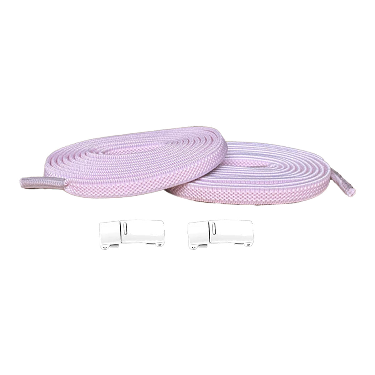 Rosa / Vit – elastiska skosnoren magneter rosa vit 01 huvudbild