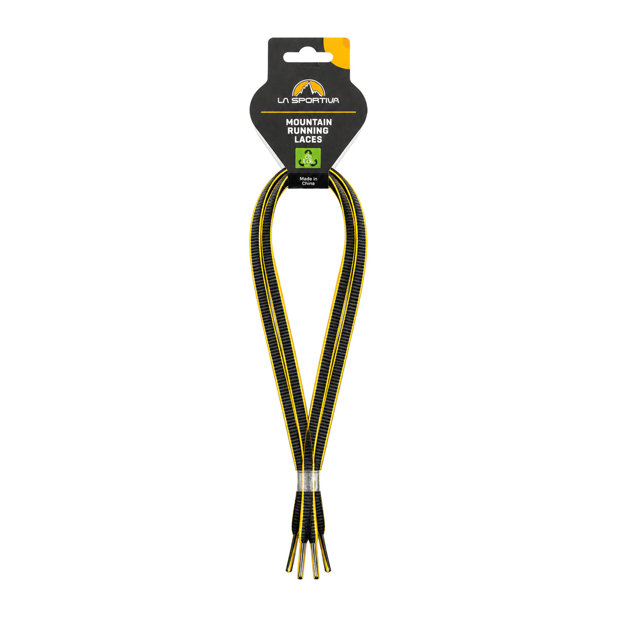 Svart gul / 107 cm – la sportiva mountain running skosnoren svart gul 107 cm 2