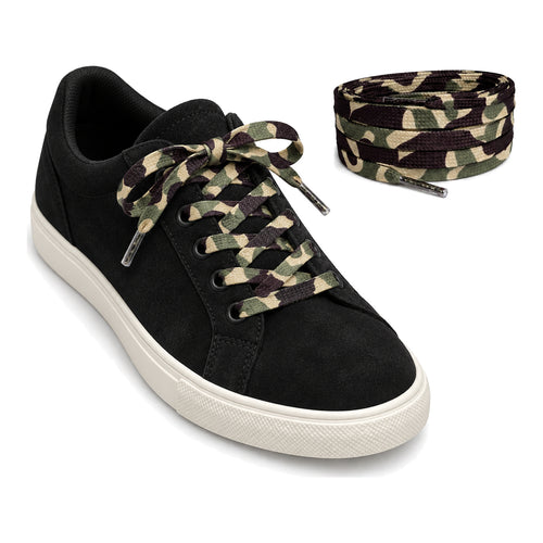 Kamouflage – skosnoren kamouflage 02 sneaker svart
