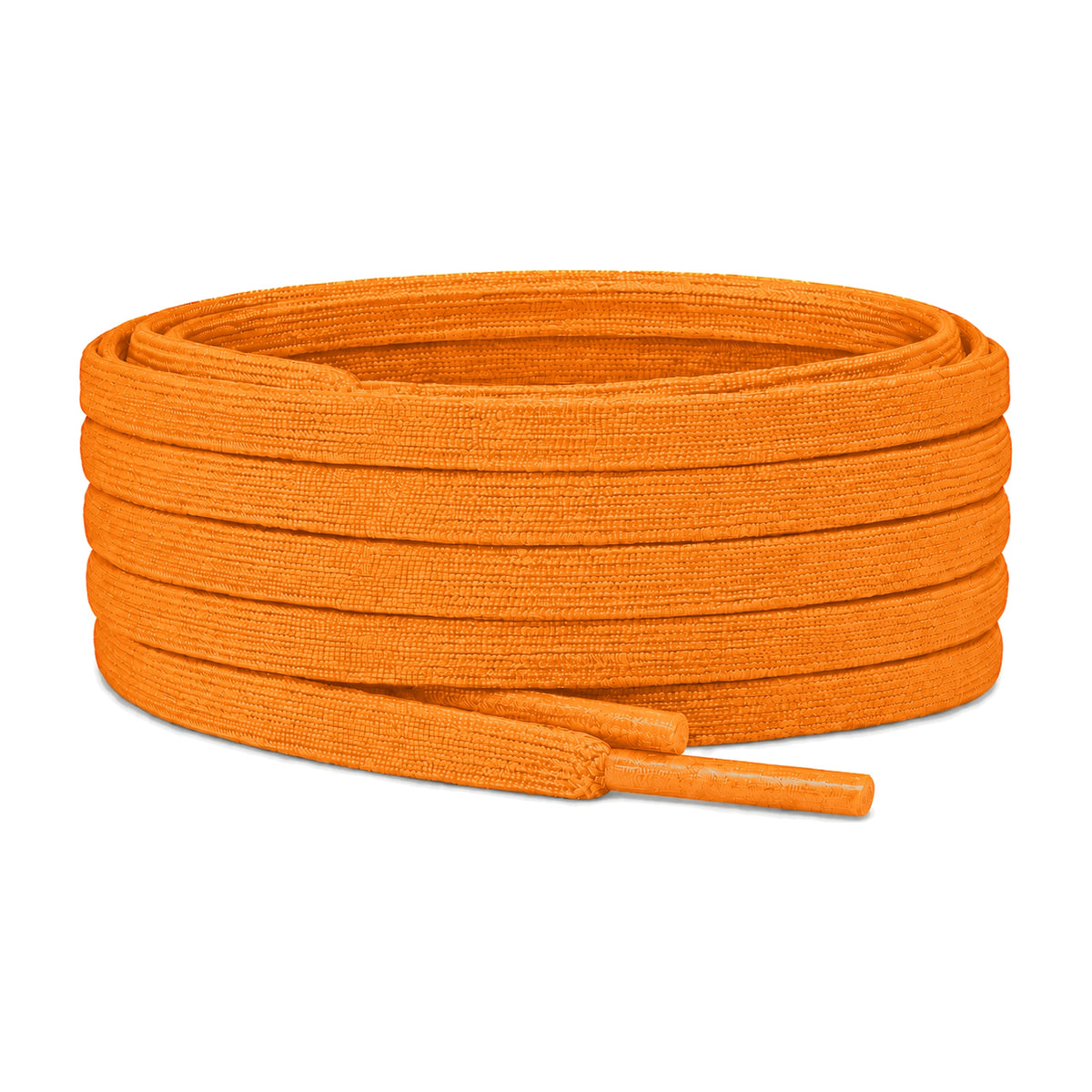 Orange – skosnoren platt smal fotboll orange 01 huvudbild