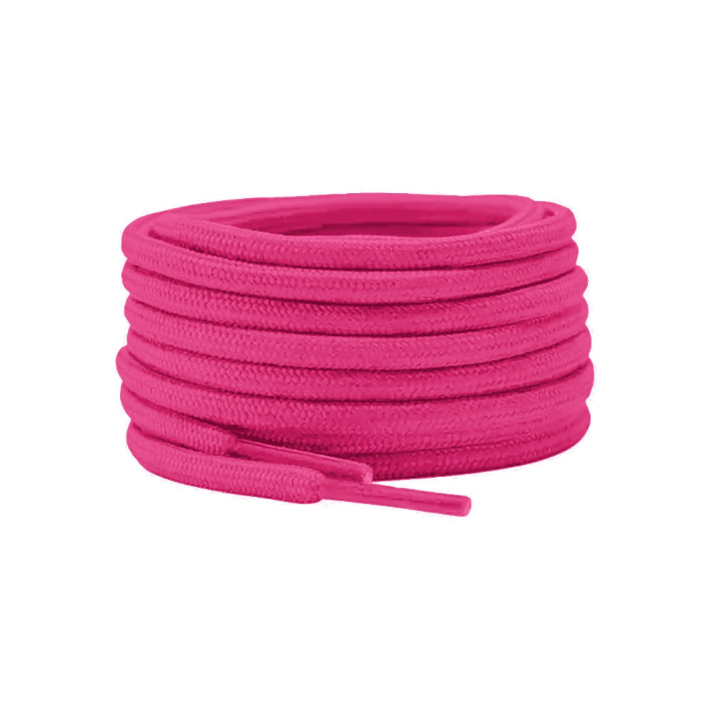 Pink – skosnoren rund rosa