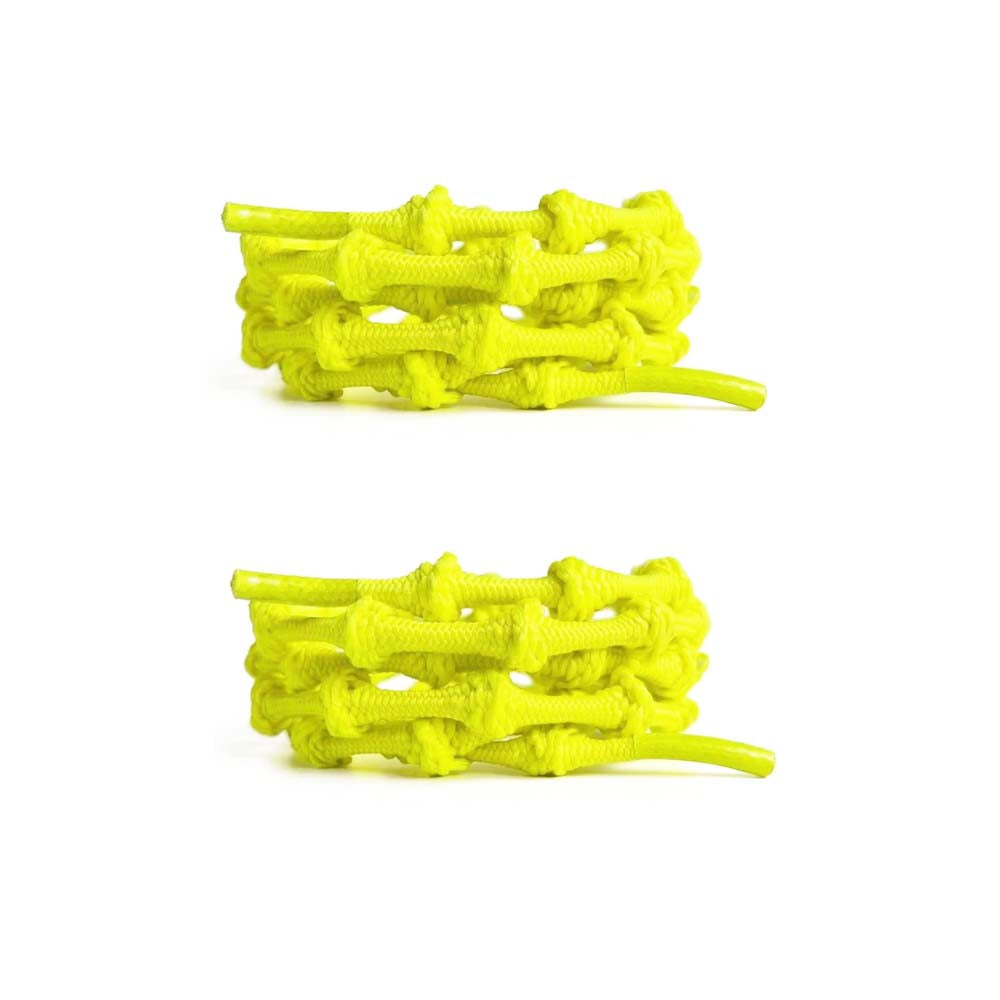 triathlon skosnoeren neongul